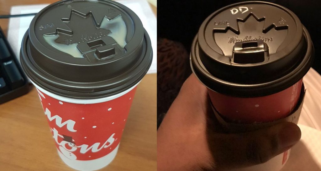 Tim Hortons changing cup sizes
