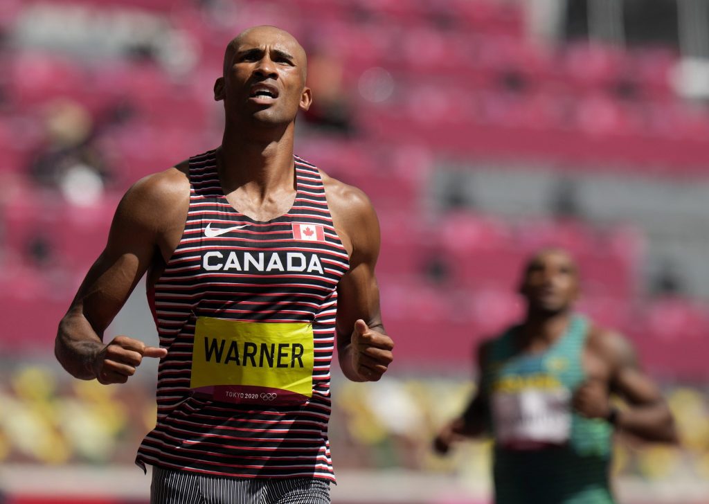 Canada's Damian Warner strikes gold in Olympic decathlon
