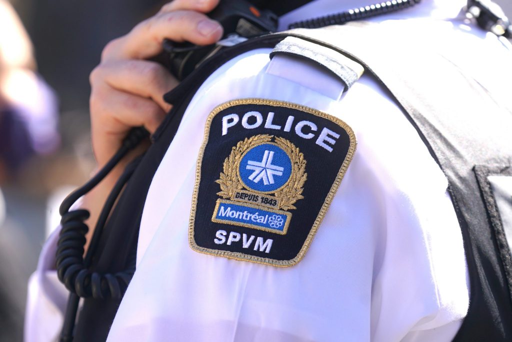 Montreal police SPVM officer badge