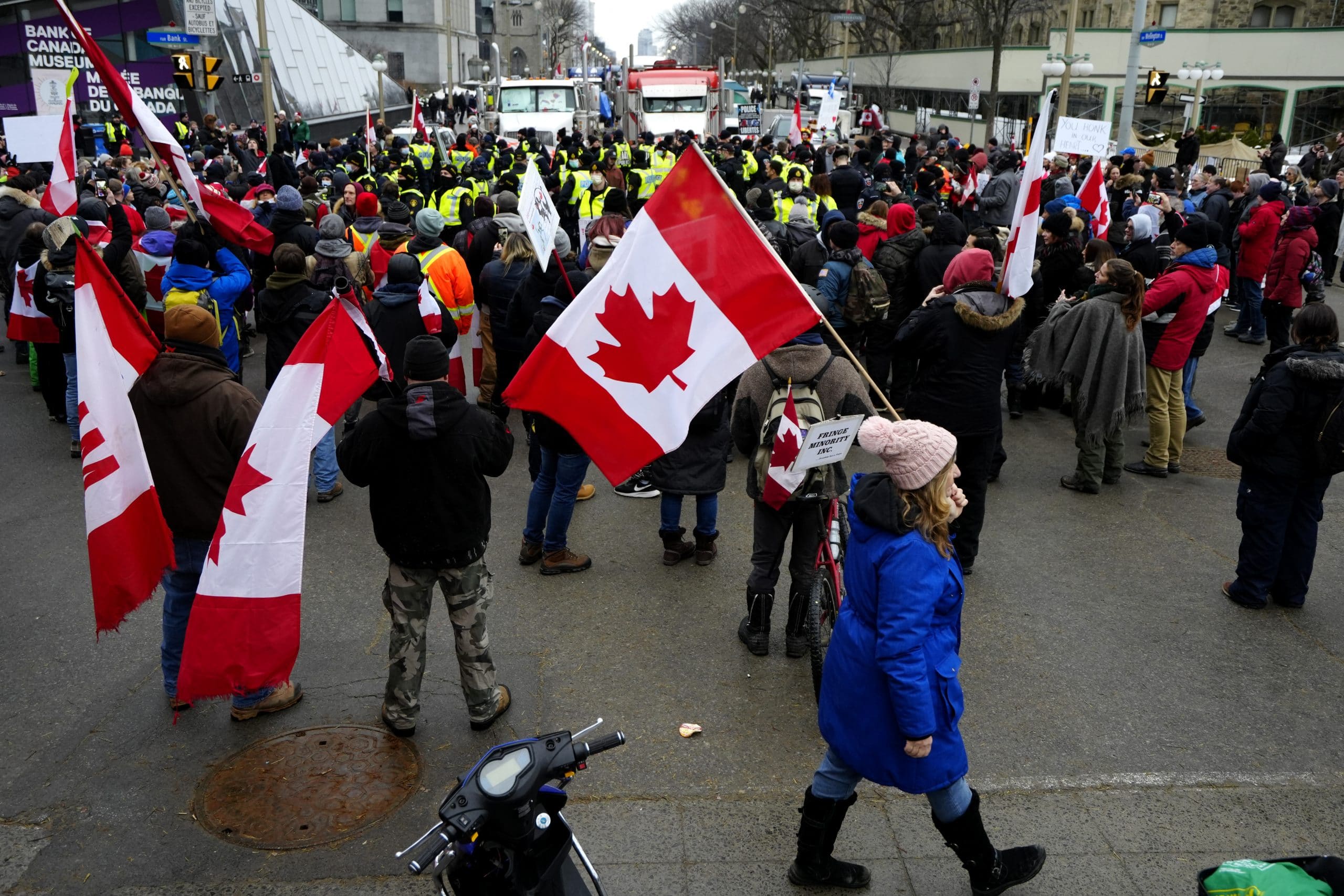 Canadian Flags At Protests Raise Opportunity For Reflection CityNews 