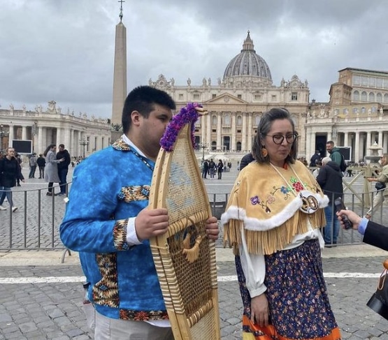 Indigenous delegates meet with Pope Francis, talks about residential ...