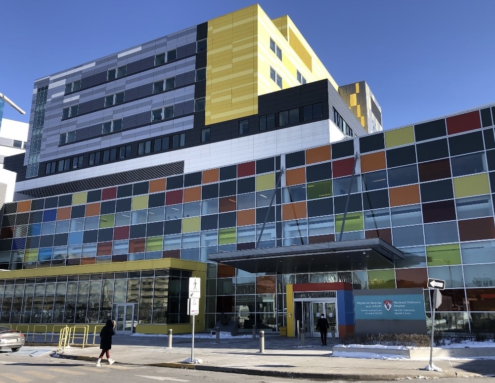 Montreal Pediatric Hotline Reinstated For Non Urgent Care   Montreal Childrens Hospital 3 1 