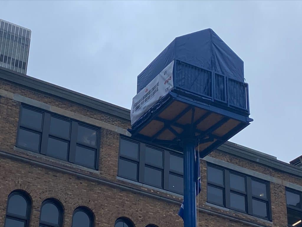 100 hour flag pole challenge