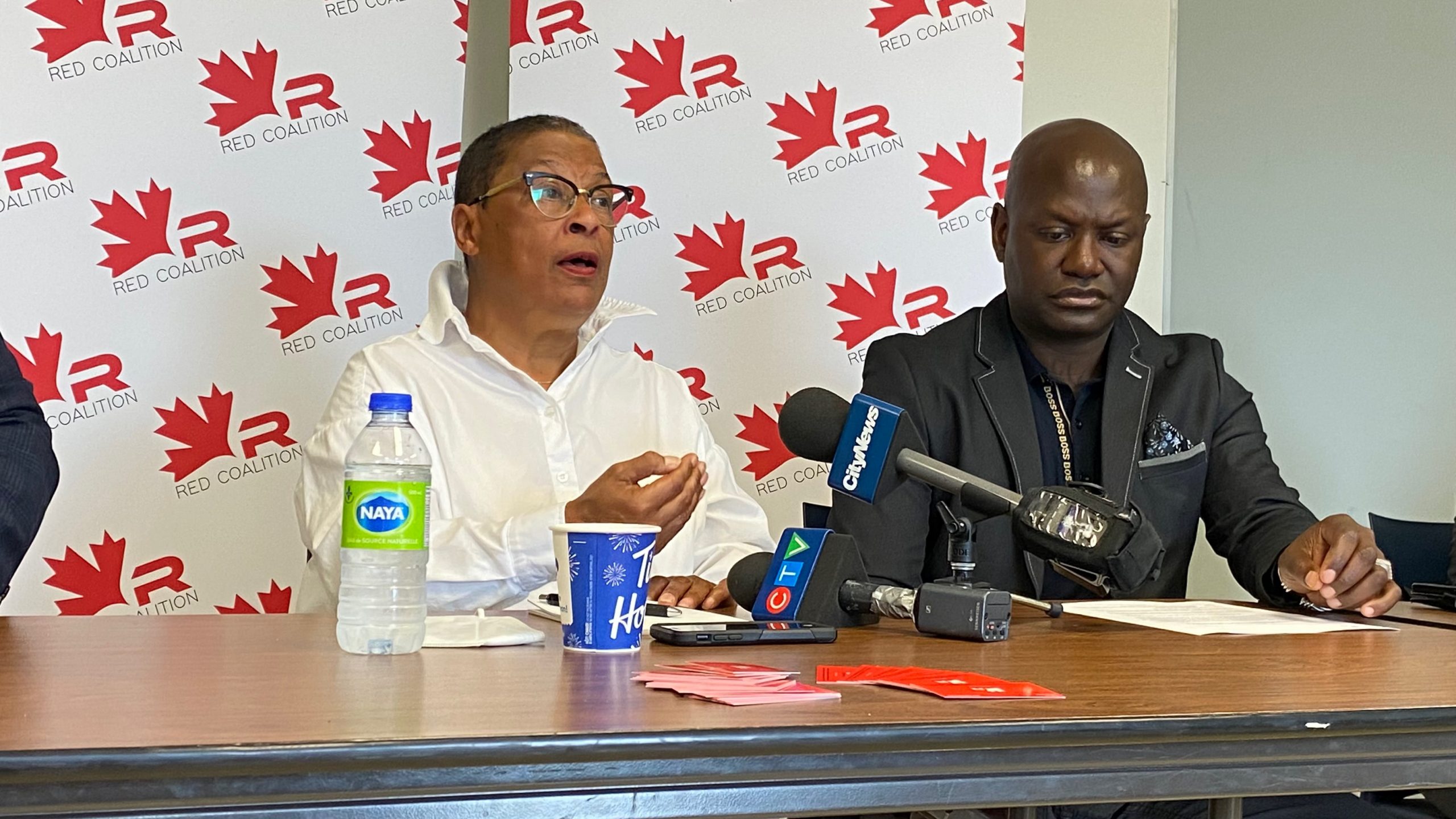 Marlene Jennings joins The Red Coalition in Montreal