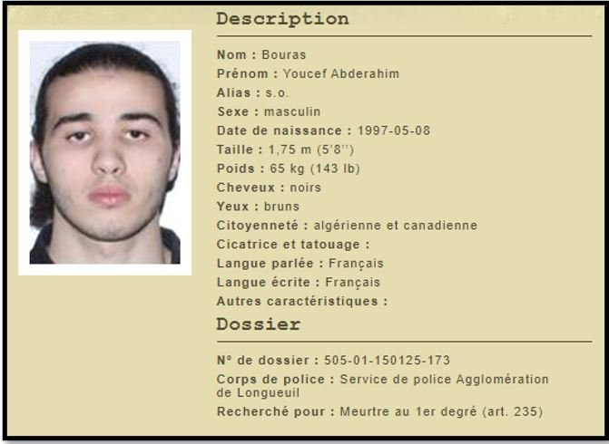 Canada-wide warrant for Montrealer Youcef Bouras, wanted for first-degree  murder | CityNews Montreal