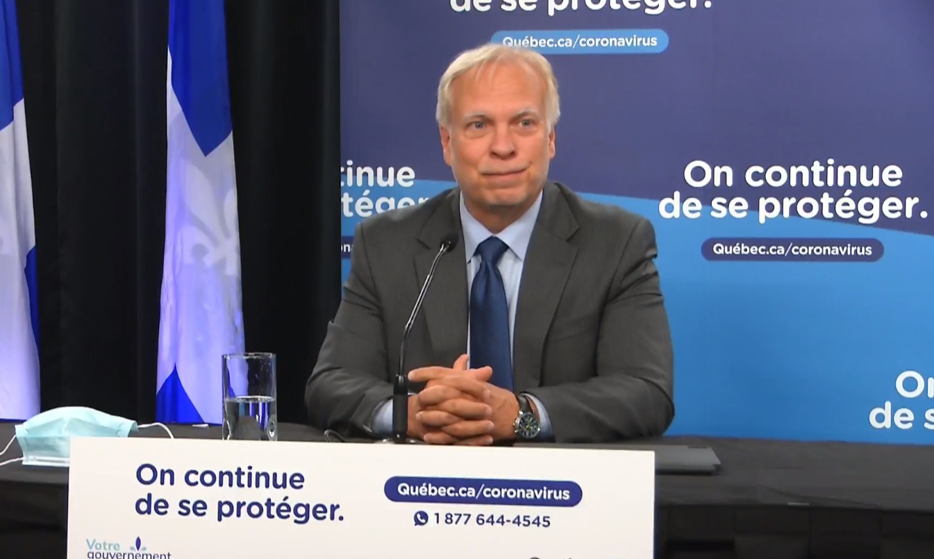 Dr. Boileau Quebec in seventh wave of COVID19, no new restrictions coming