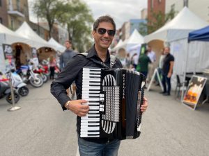 accordion player