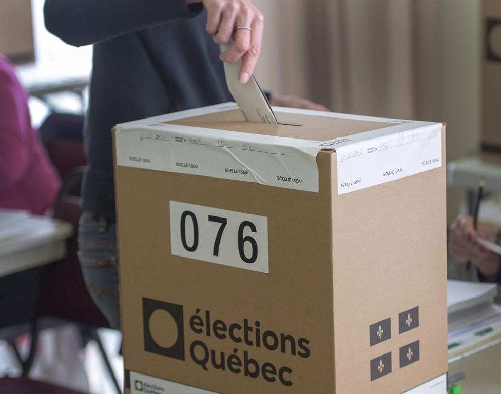 Elections Quebec ballot box