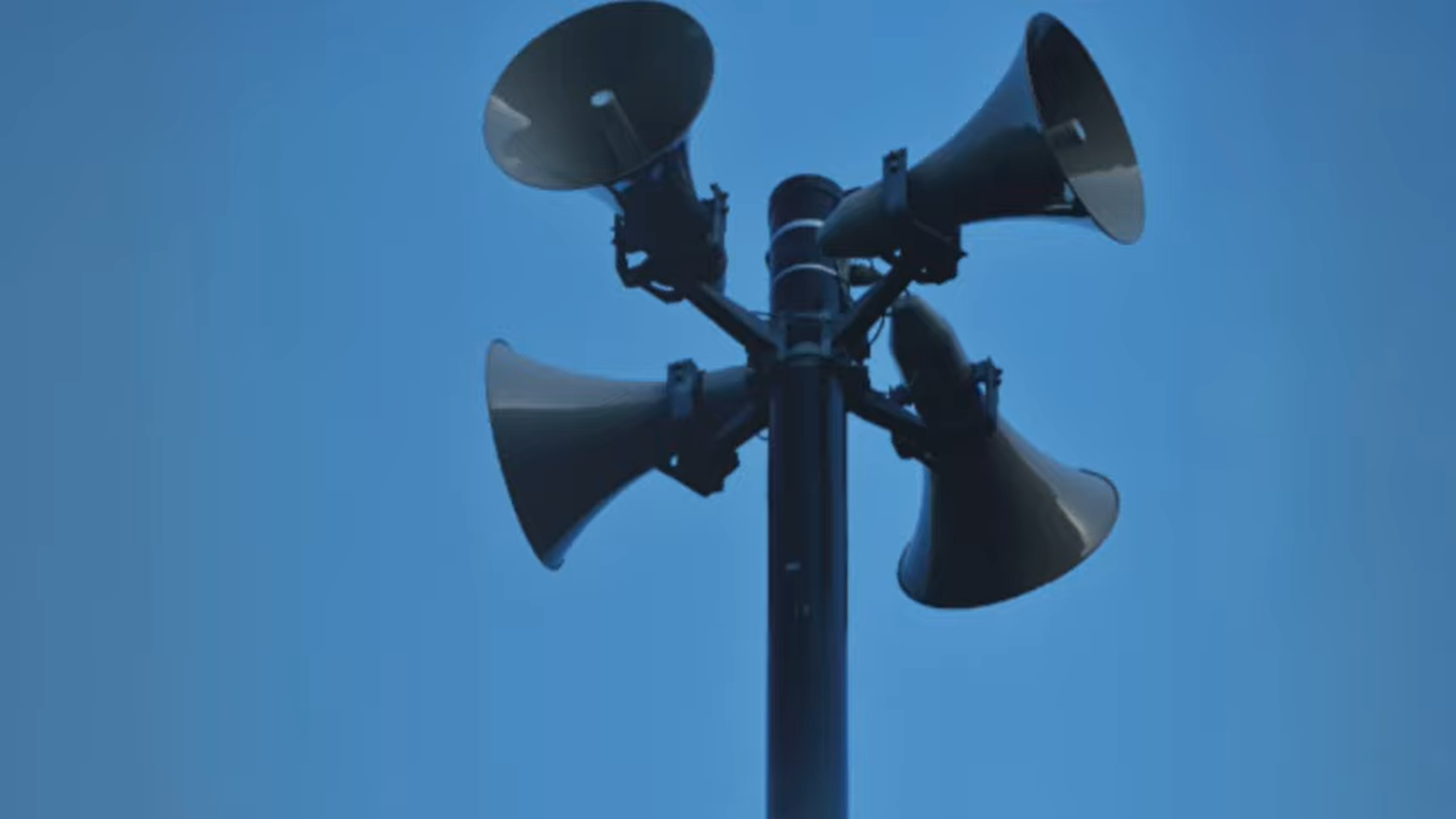 Montreal testing out emergency sirens