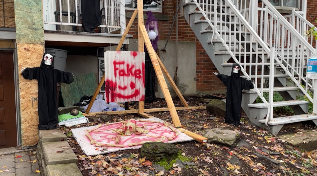 Montreal Halloween decoration spurs debate CityNews Montreal