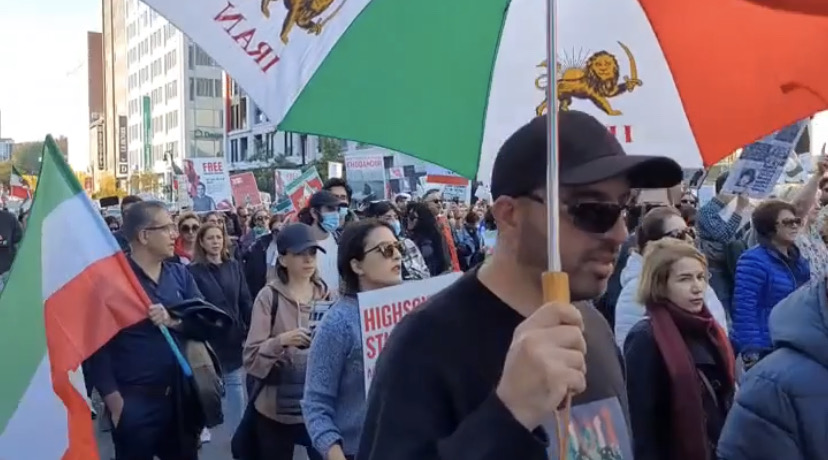 Montreal Iran protest 2