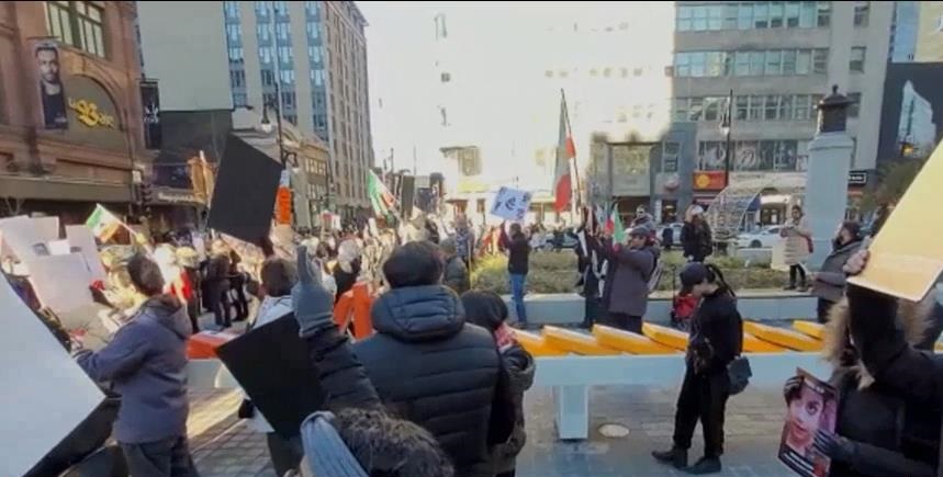 Montreal Iran protest 3
