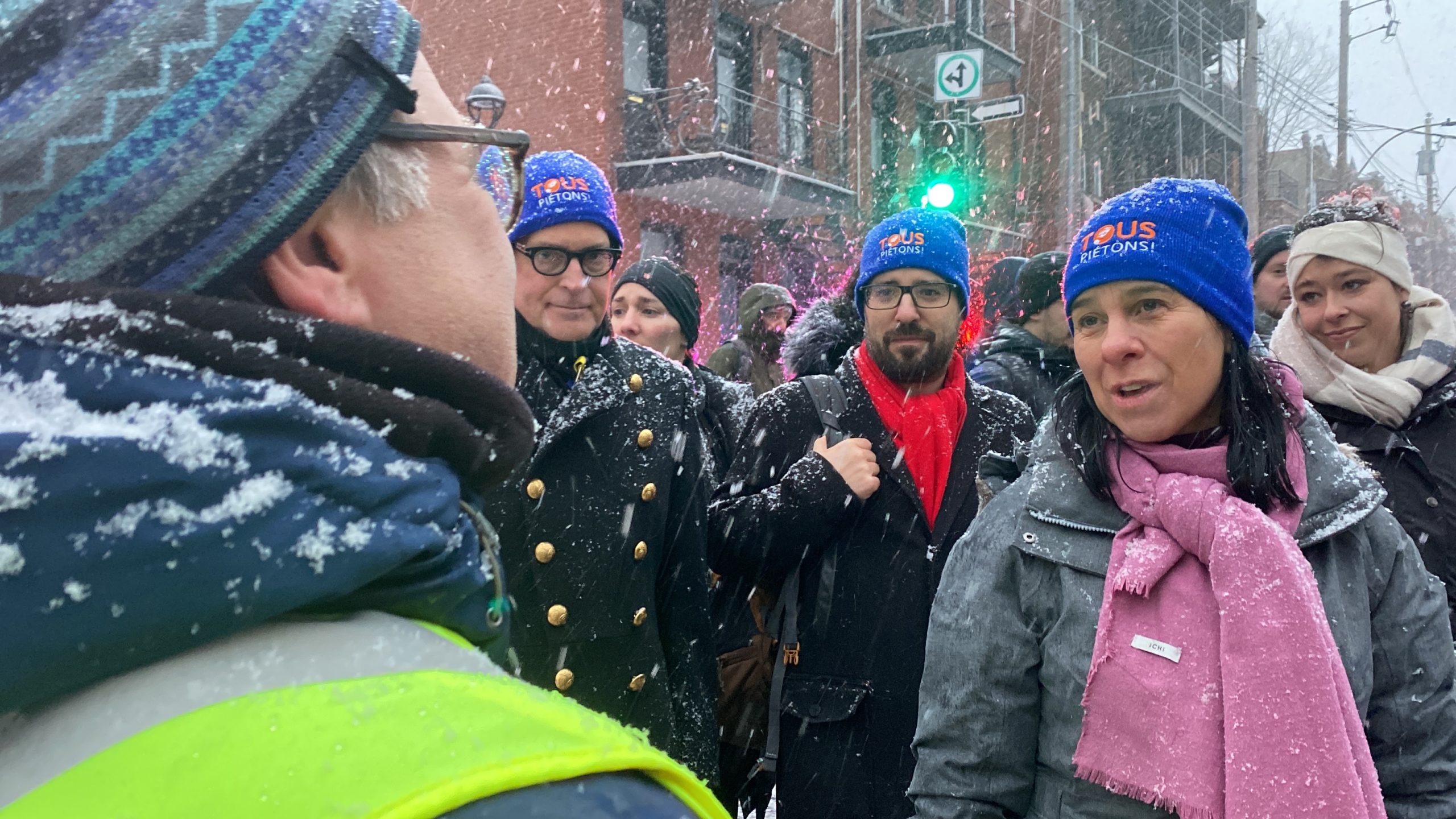 Montreal parents students walk to honour Ukrainian girl killed Maria Legenkovska - Mayor Valerie Plante