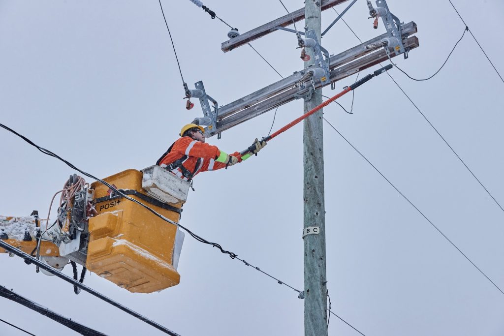 Hydro-Québec worker