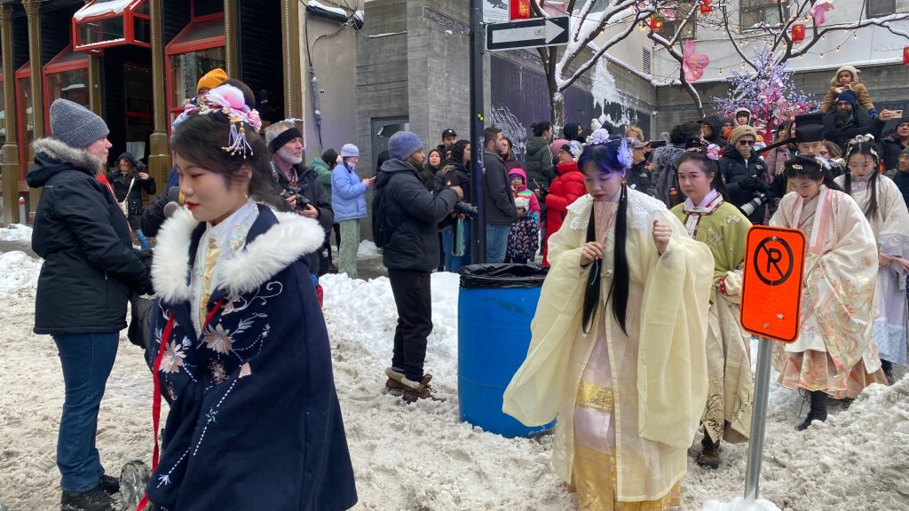 costume festival Chinatown winter