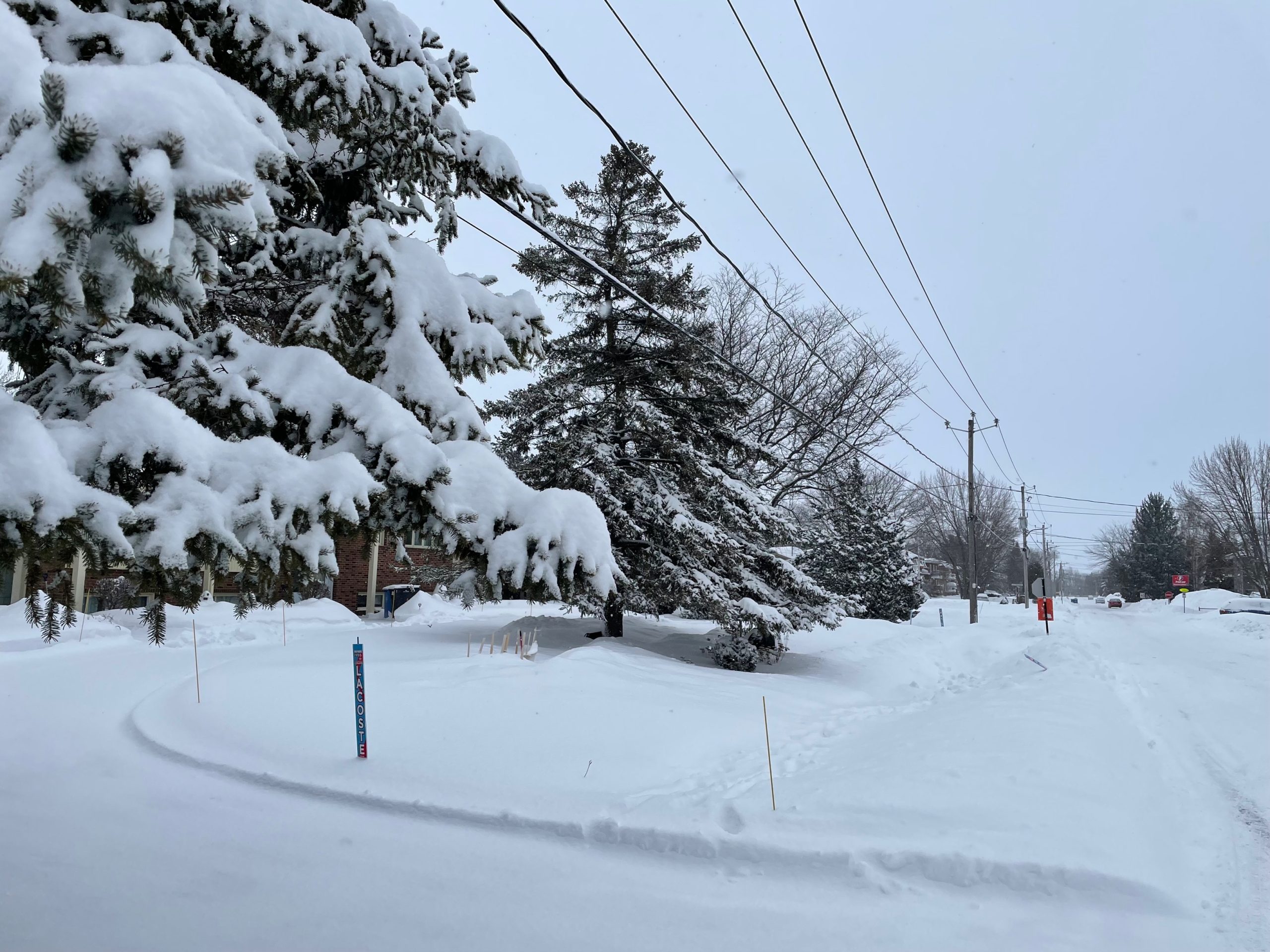 Saint-Basile-le-Grand snowstorm Montreal-area south shore