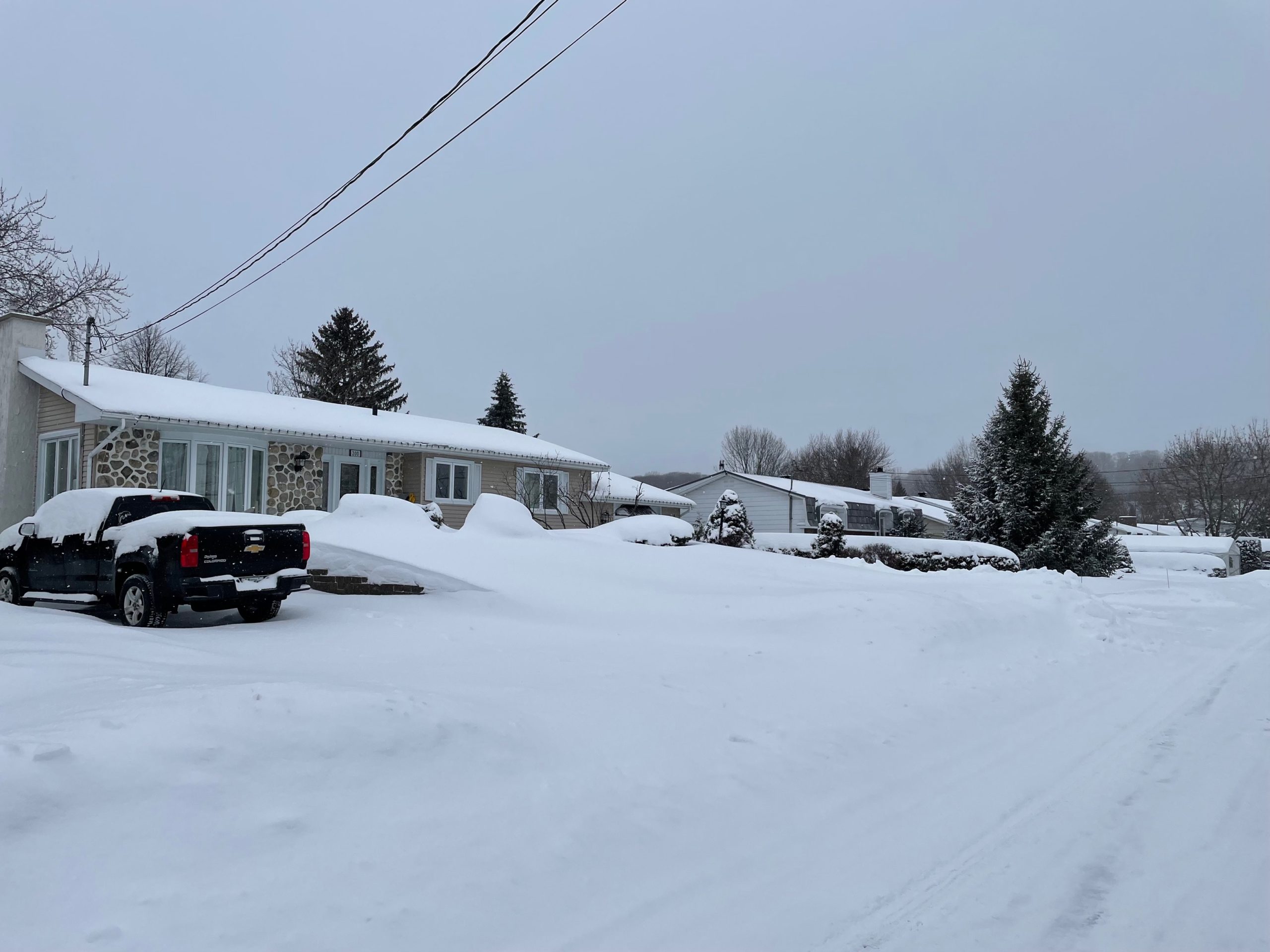 Saint-Basile-le-Grand snowstorm Montreal-area south shore