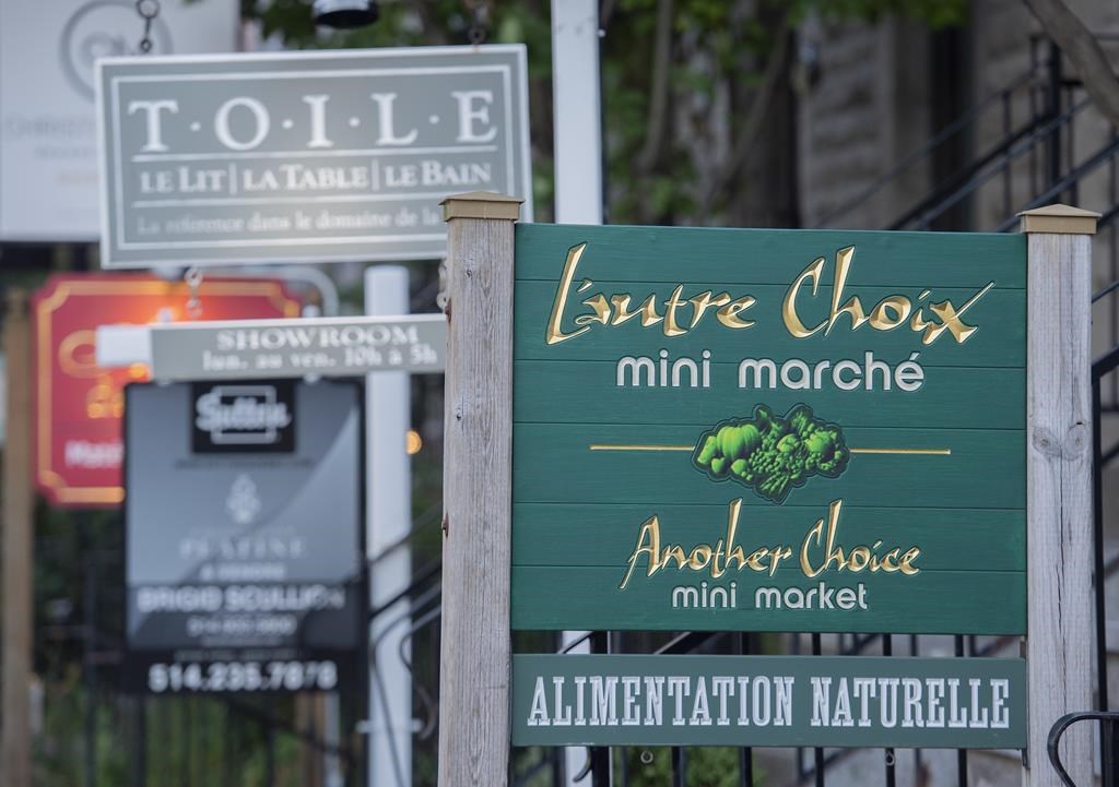 New measures on French-language business signs continue to cause concern in Quebec