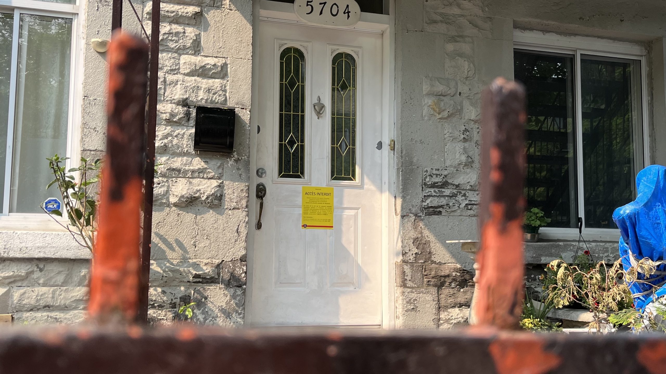 Fire Mile End Montreal
