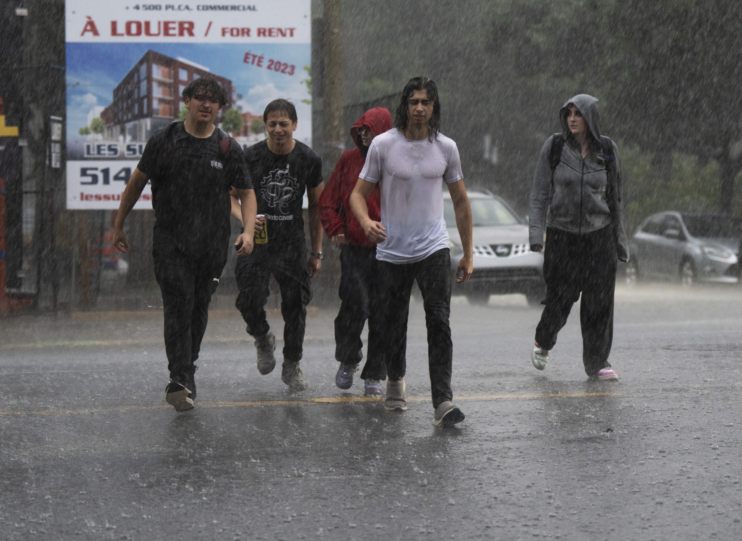 Quebec rain tornado