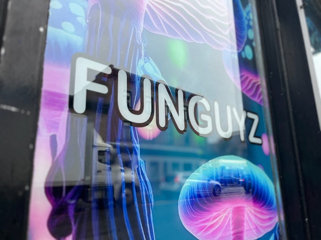 FunGuyz storefront in downtown Montreal