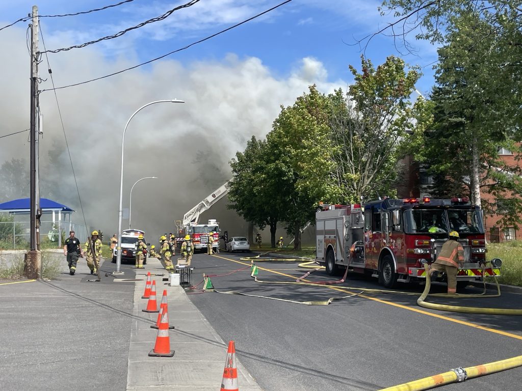 Chateauguay fire