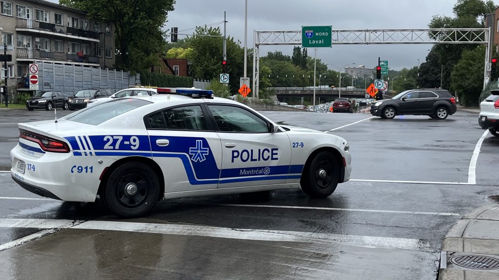 Highway 19 closure at Henri-Bourassa Aug. 30, 2023 Martin Daigle