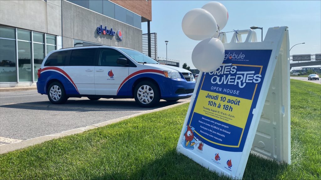HémaQuébec holds Open House for blood donations in Kirkland