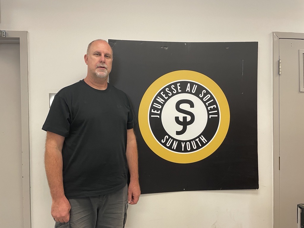 Ernie Rosa the director of emergency services at Sun Youth