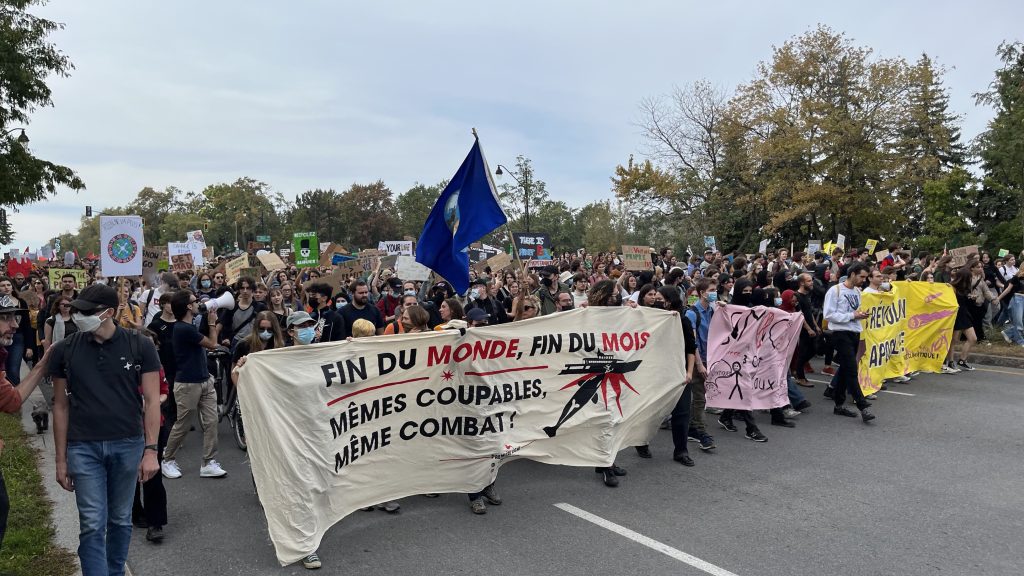 Montreal climate march