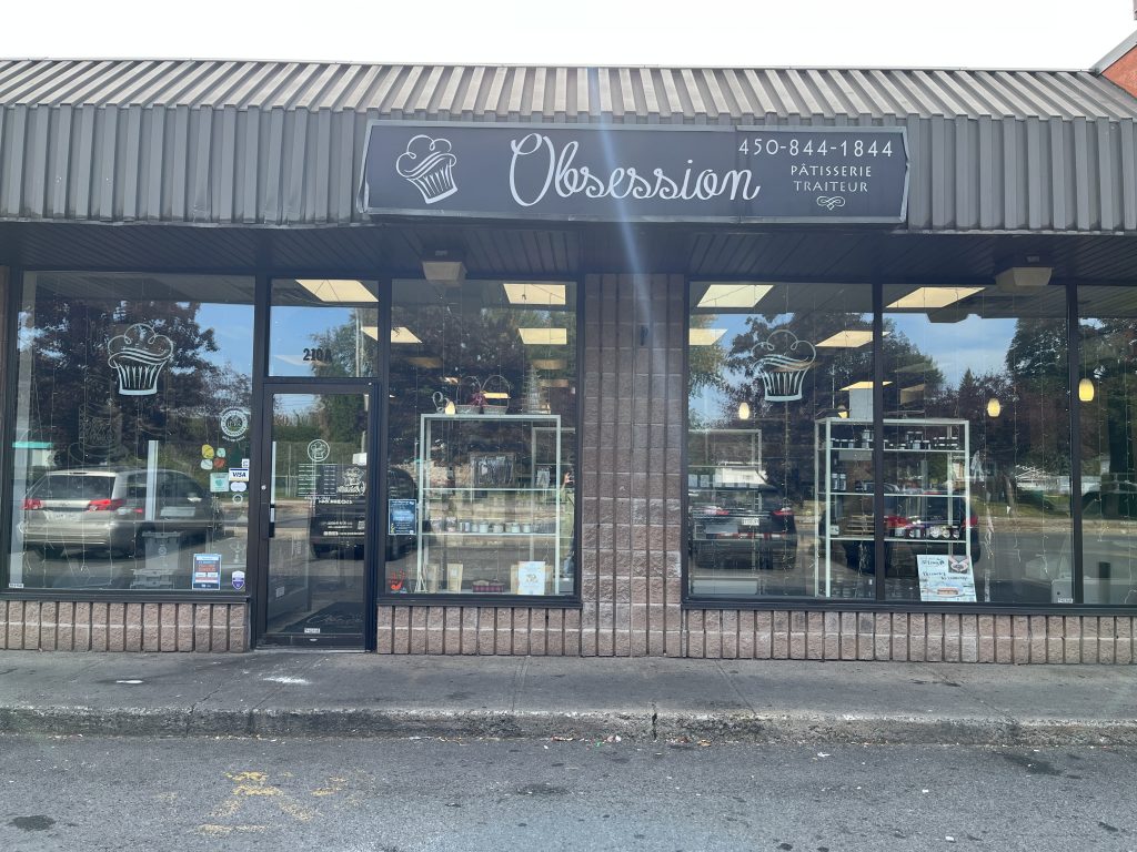 Pâtisserie Obsession Inc. located in Châteauguay, QC. (CityNews/Swidda Rassy)