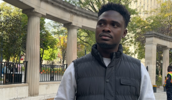 Mathias Orhero, international student working on his PhD at McGill. Oct. 13, 2023. (CREDIT: Swidda Rassy, CityNews Image)