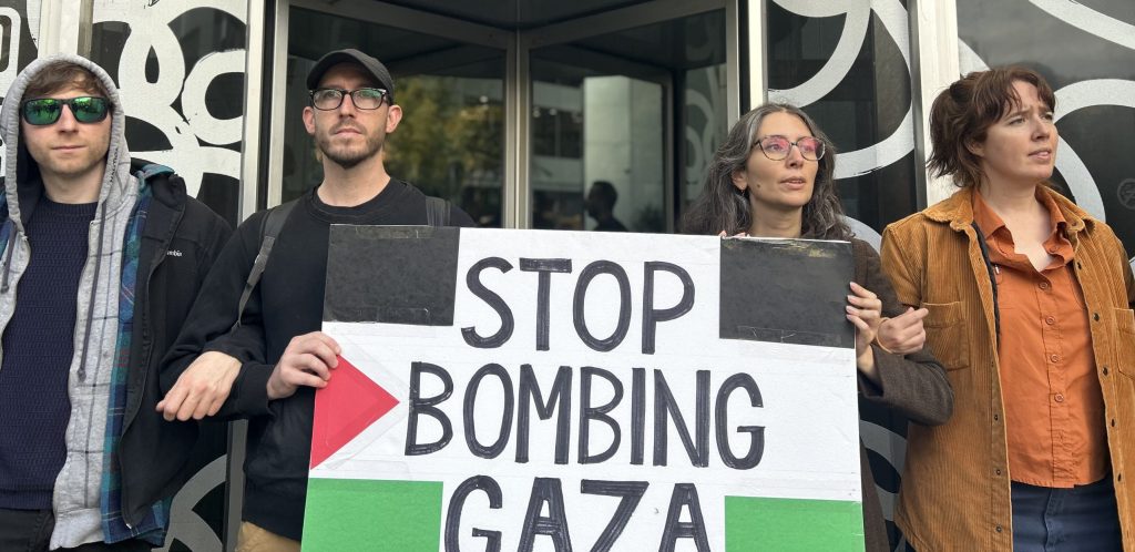 Pro-Palestinian Protest in Montreal