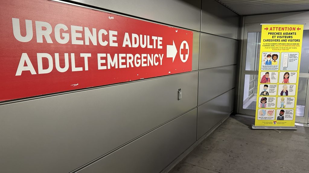 Emergency rooms across Quebec are overcapacity