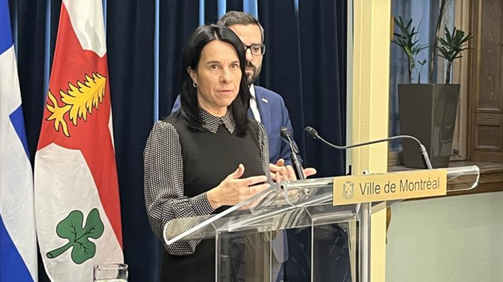 Montreal mayor calls for removal of public consultation office president. (Photo credit: CityNews/Martin Daigle)