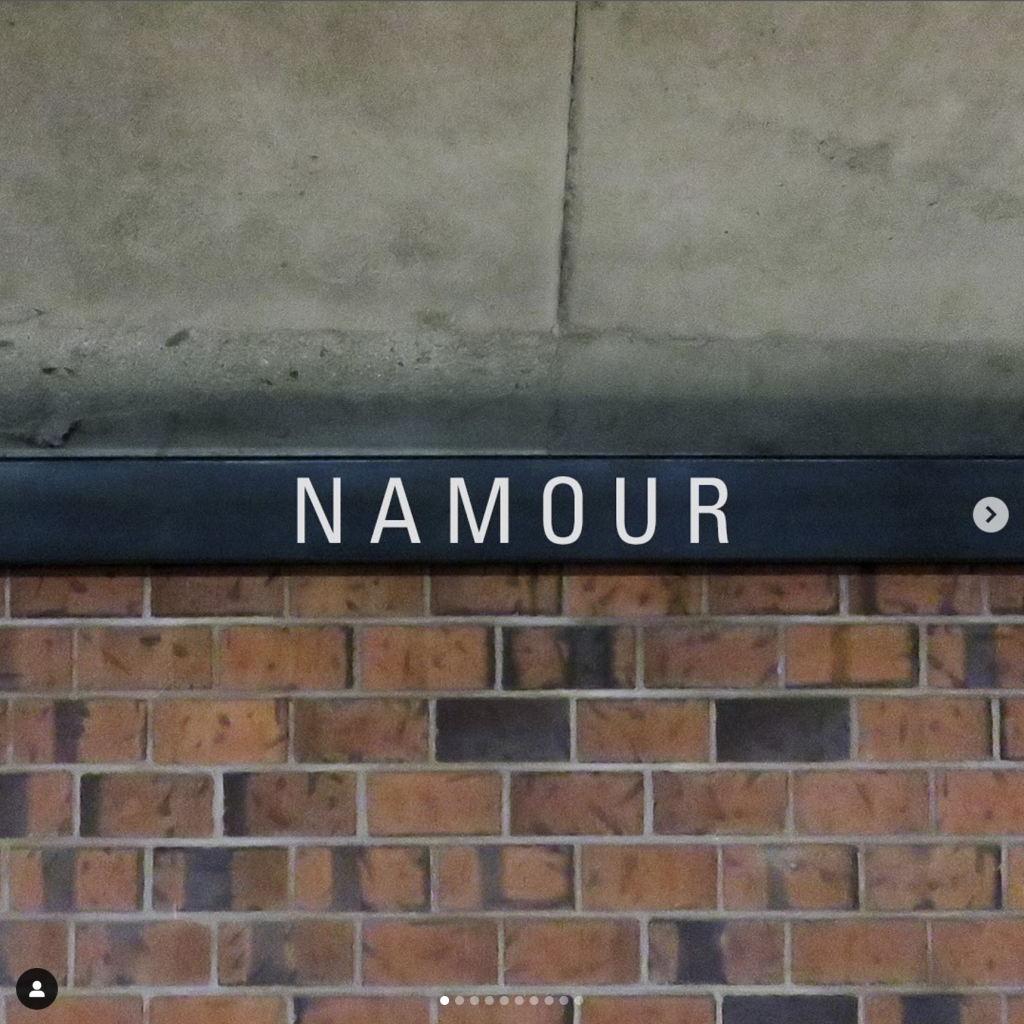 The Montreal Metro renames Namur for Valentine's Day to "Namour"