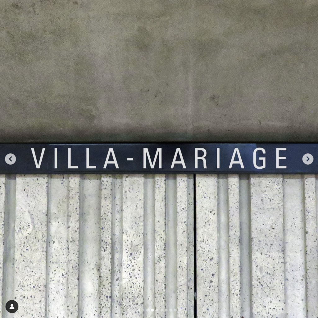 The Montreal Metro renames Villa-Maria station for Valentine's Day calling it "Villa-Mariage"