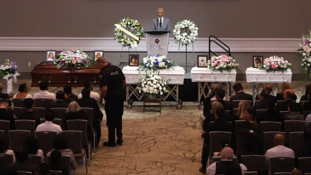 Grief, pleas for compassion at funeral for Sri Lankan family slain in Ottawa