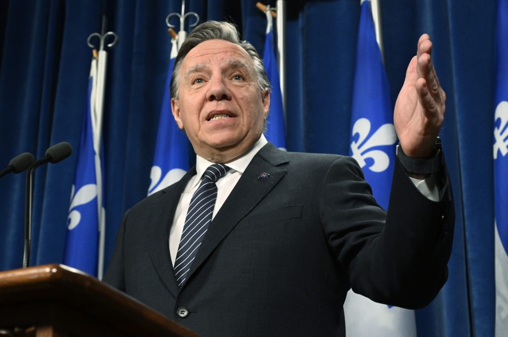 Quebec premier asks police to dismantle camp at McGill University