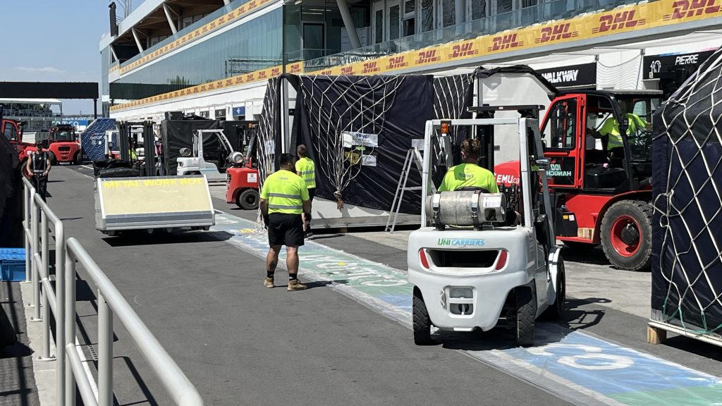 Circuit Gilles-Villeneuve getting ready to host F1 2024 Canadian Grand Prix. (Martin Daigle, CityNews Image - June 3, 2024)