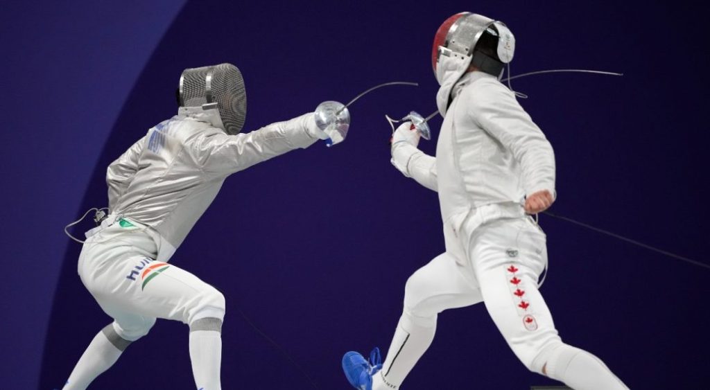 Laval fencer Fares Arfa stuns three-time reigning Olympic champ