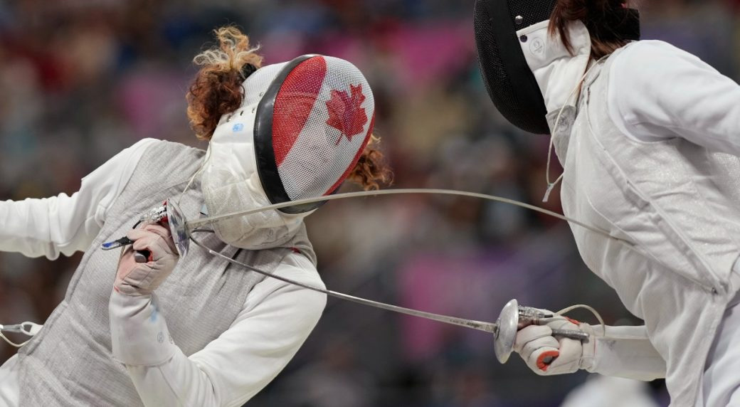 Canada's Eleanor Harvey to battle for bronze in Paris Olympics fencing