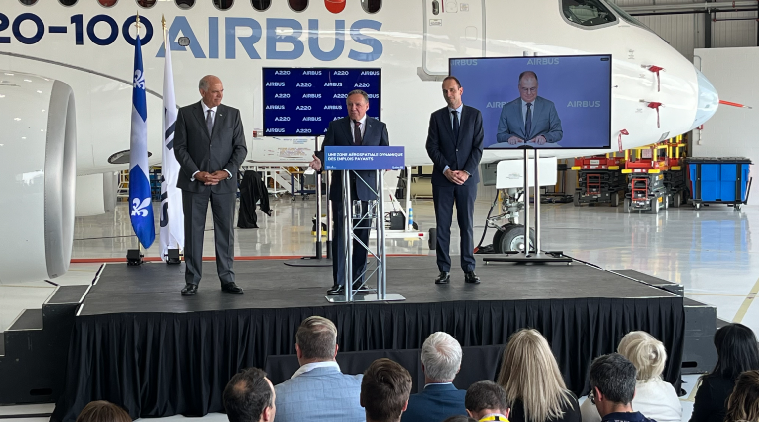 Quebec invests an additional US$300 million in Airbus A220 production