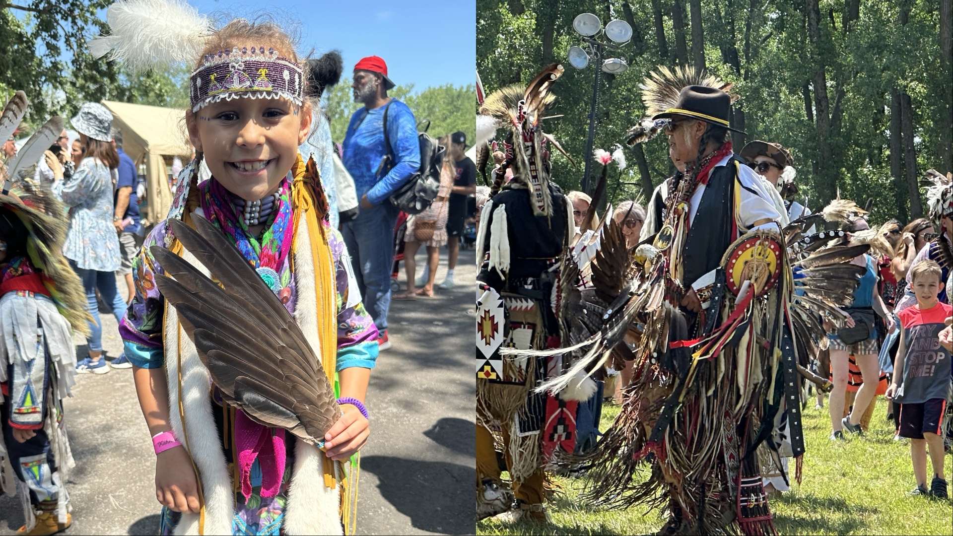 Celebrating 32nd Echoes of a Proud Nation powwow in Kahnawake