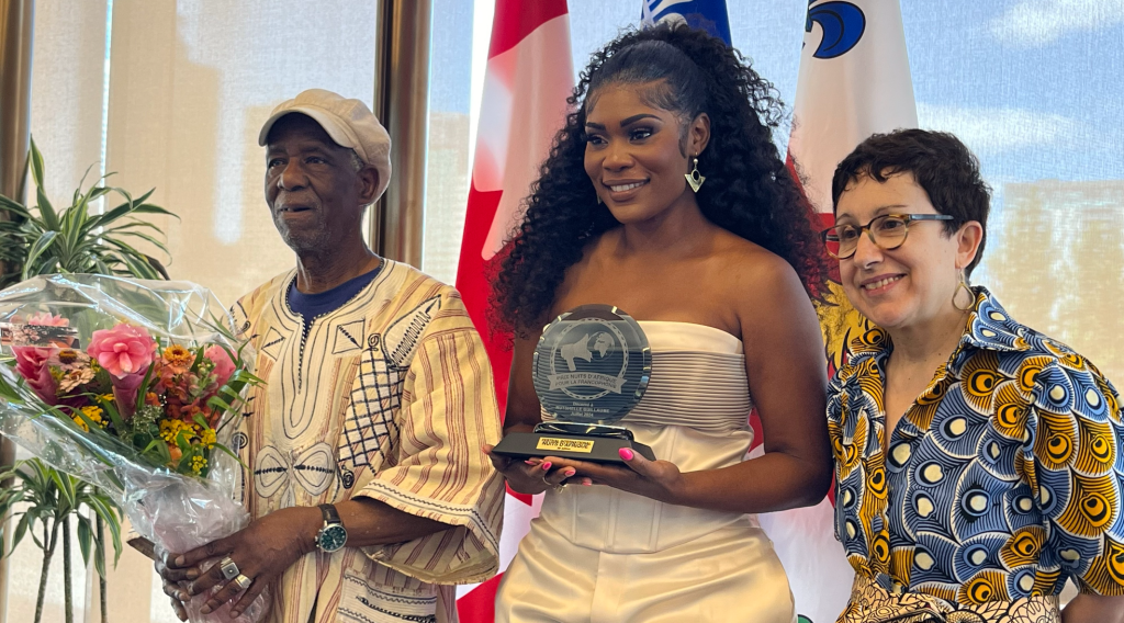 Haitian singer wins French-speaking artist award Nuits d’Afrique 2024