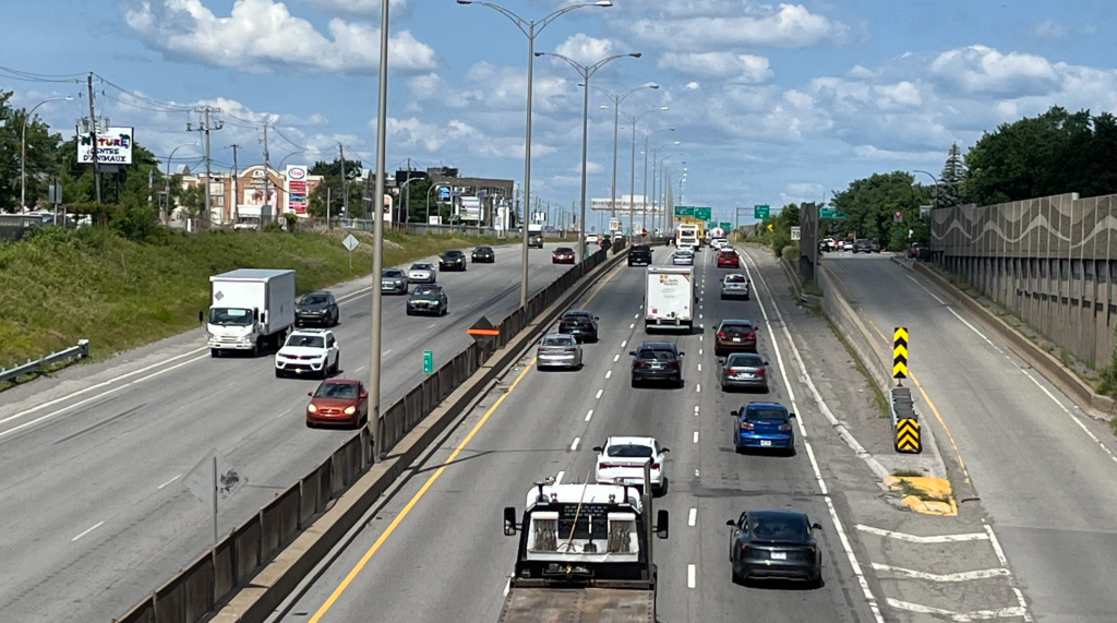 highway 25 in Montreal