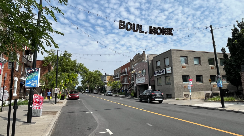 Monk Street in Montreal