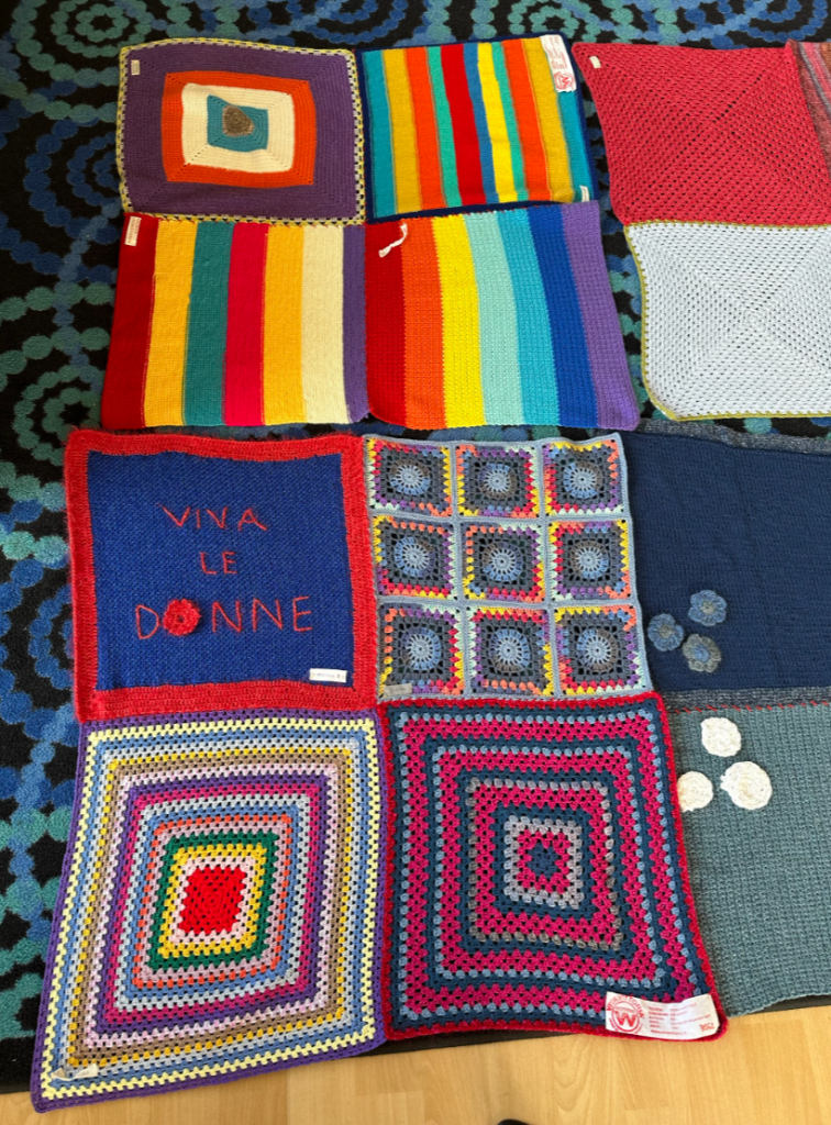 Viva Vittoria crocheted squares