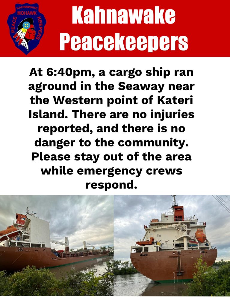 Kahnawake Mohawk Peacekeepers facebook post