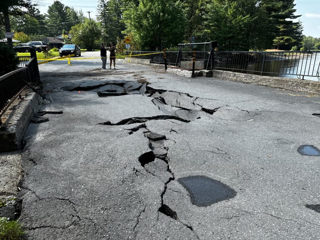 After the storm: Roads destroyed, homes damaged in St-Lin-Laurentides